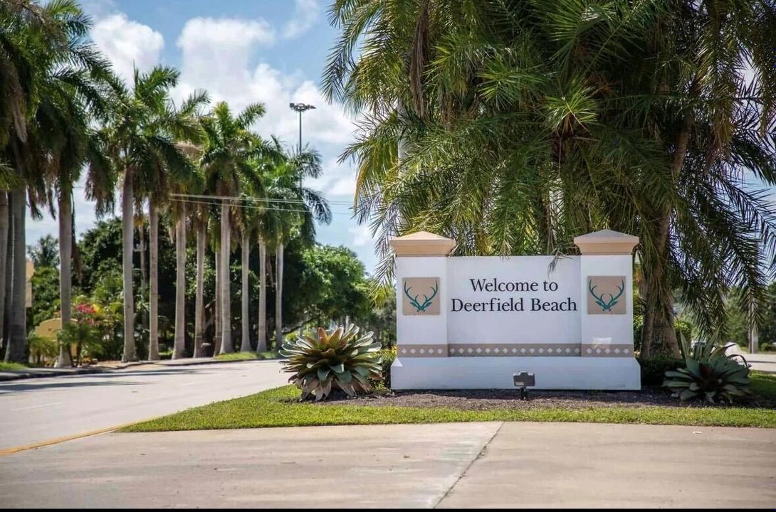 Welcome to Deerfield Beach
