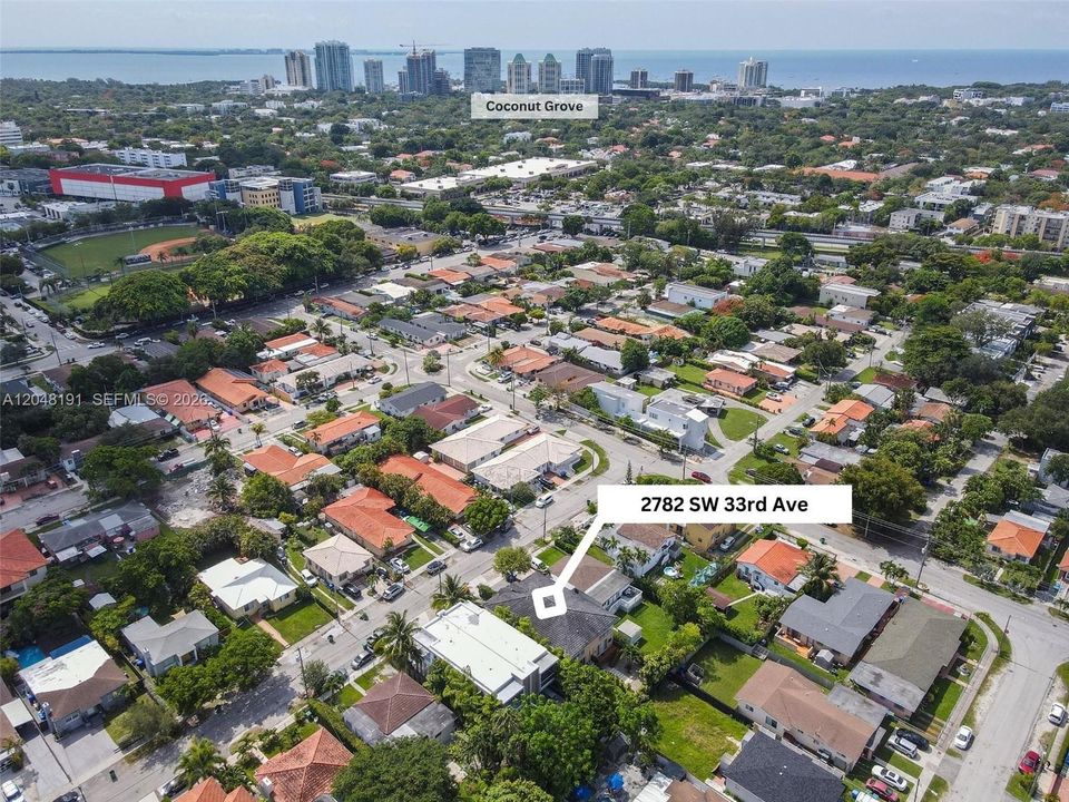1 mile from Downtown Coconut Grove
