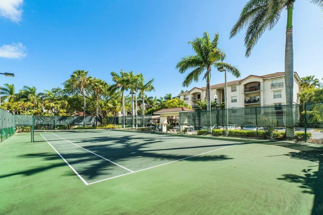 Competition Grade Tennis Court