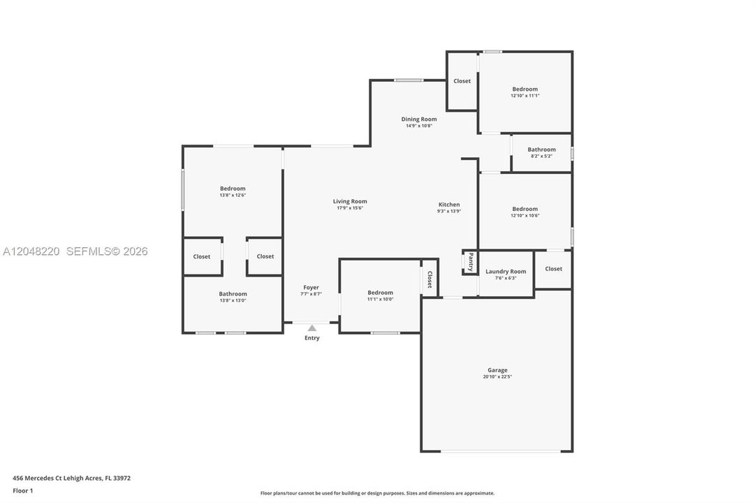 For Sale: $380,000 (4 beds, 2 baths, 1749 Square Feet)