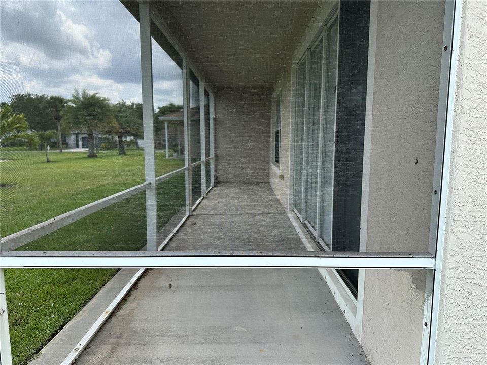 SCREENED PATIO