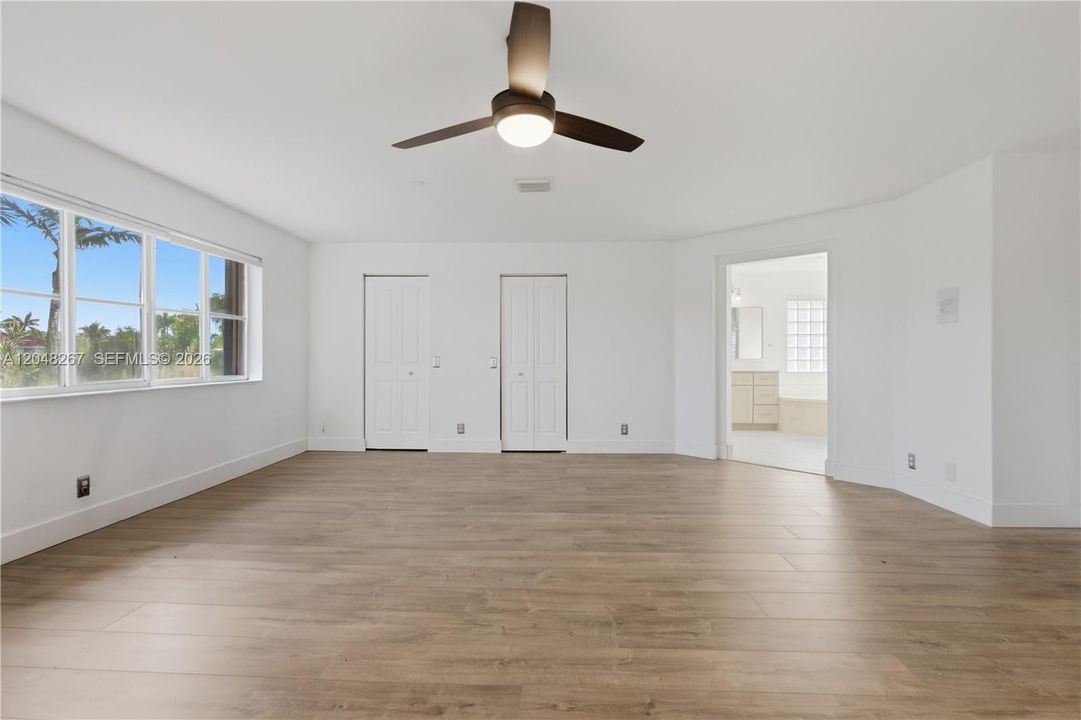 Spacious Main Bedroom allows for additional office space and/or seating area/nursery