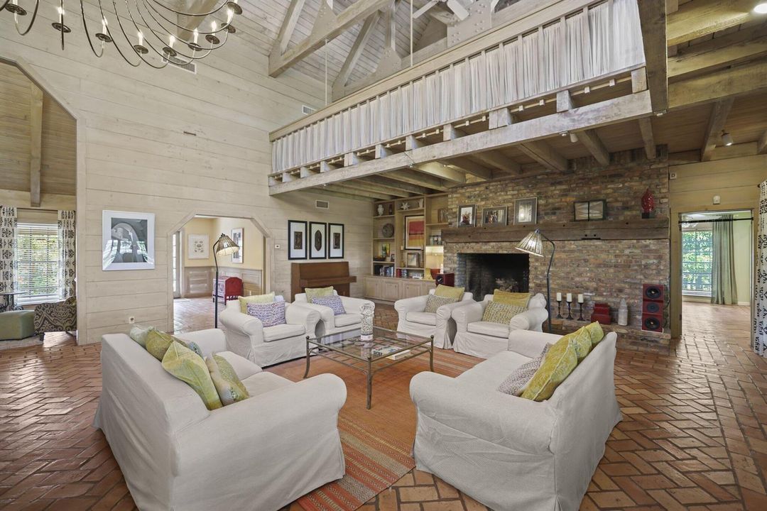 seating area in great room
