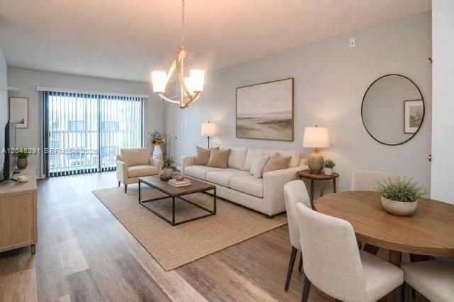 Living Room & Dining Room is Virtually staged