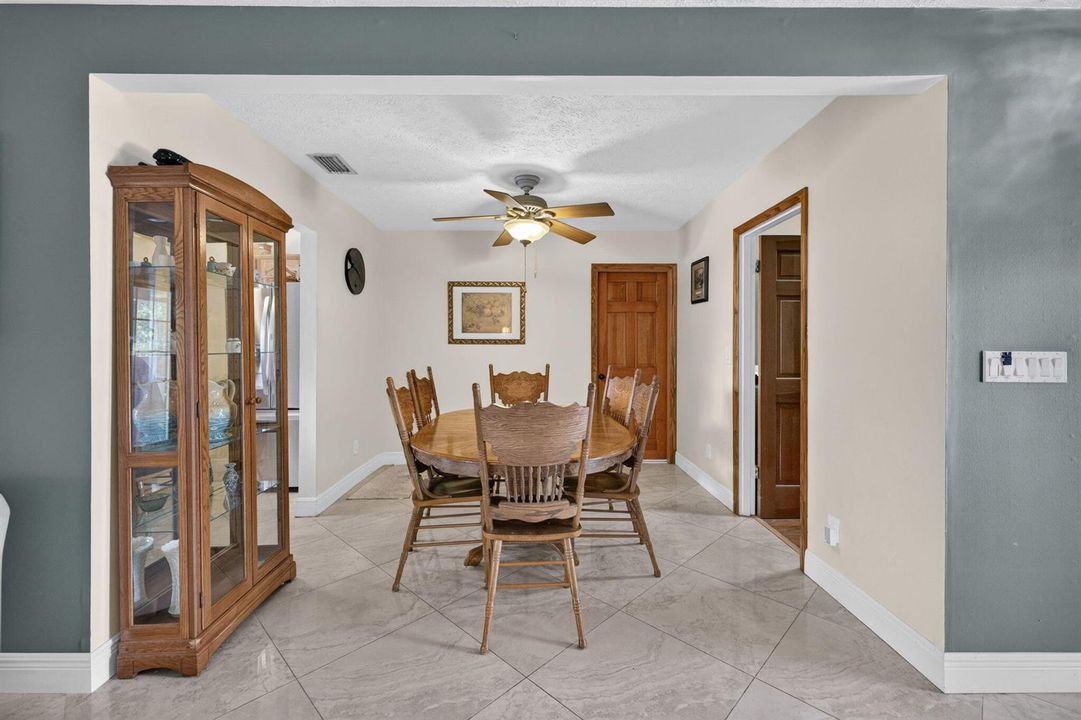 Dining area