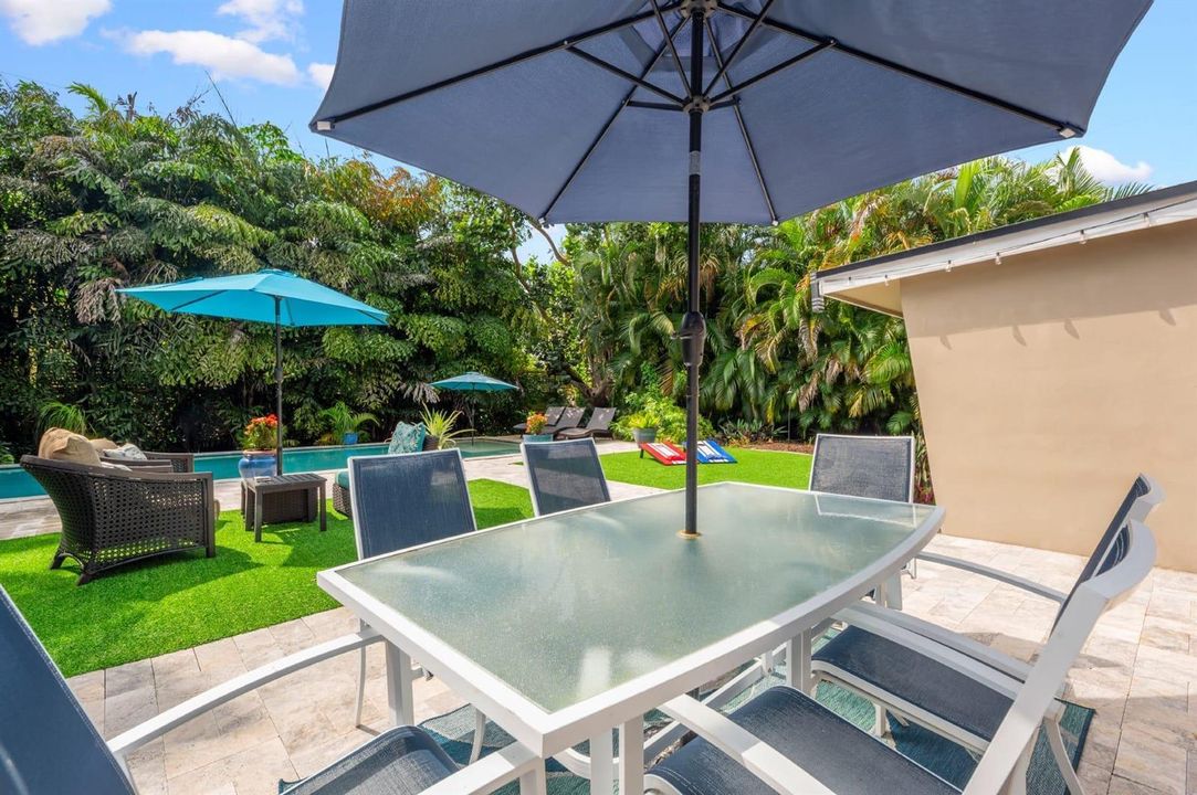 Pool area