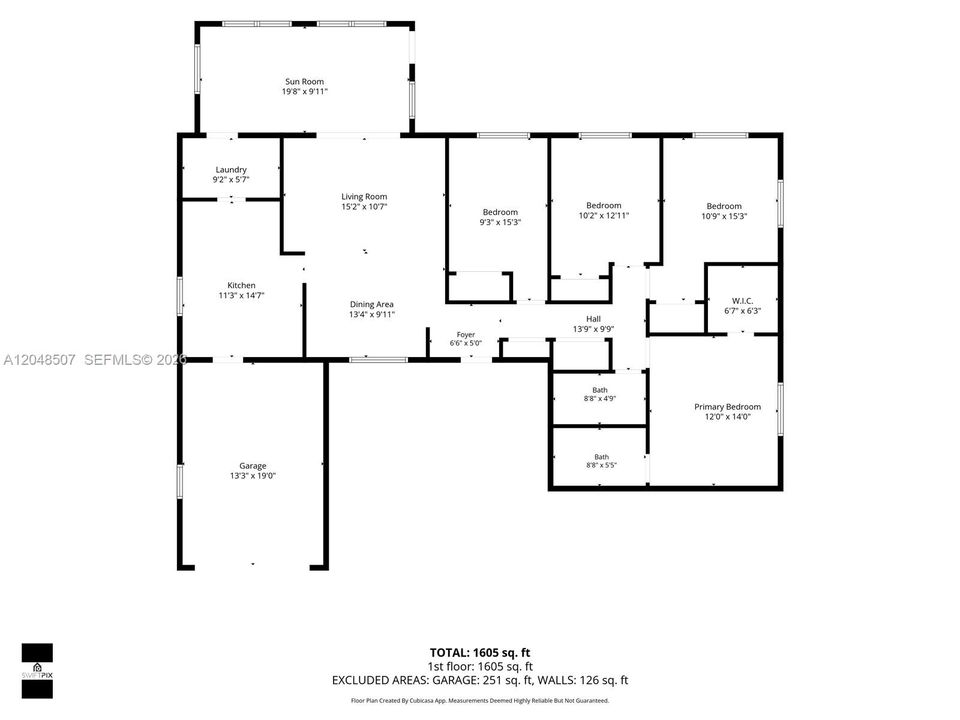 На продажу: $535,000 (3 спален, 2 ванн, 1628 Квадратных фут)