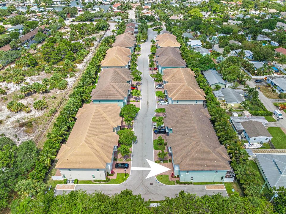 Aerial with Arrow