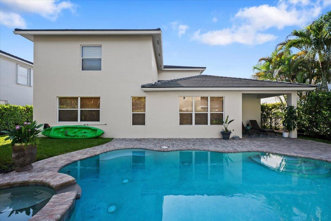 large backyard