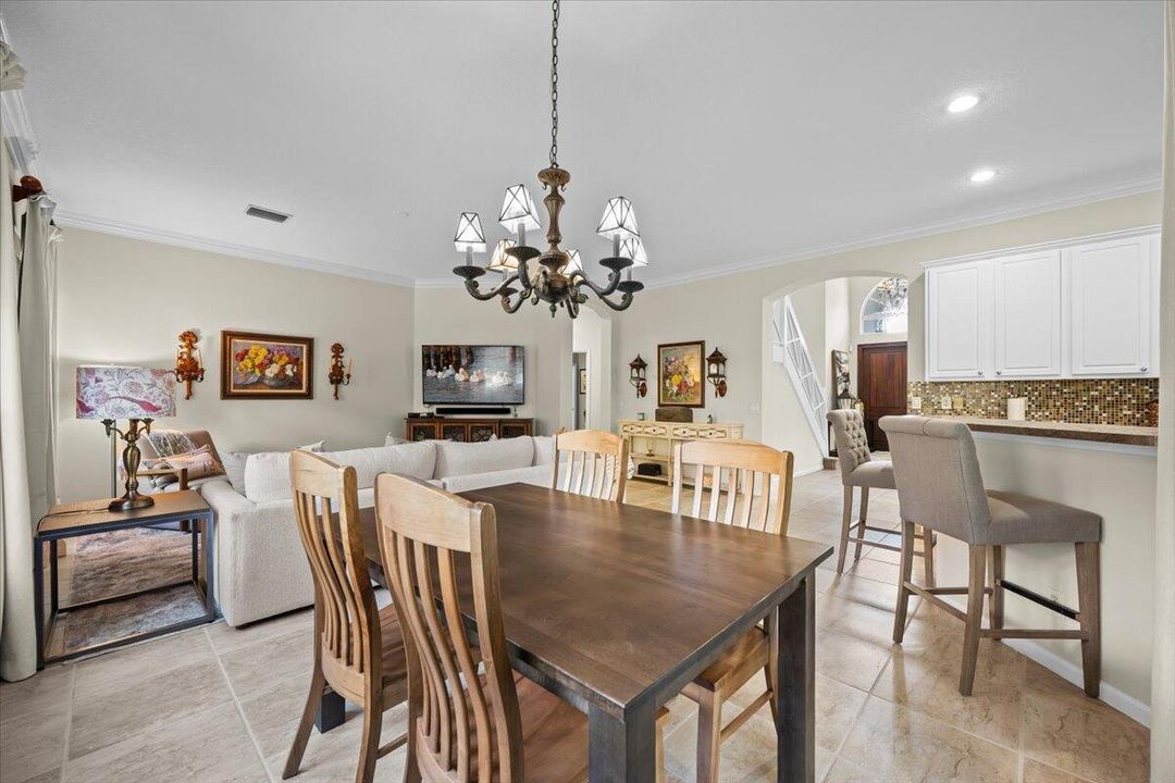 kitchen/dining/living