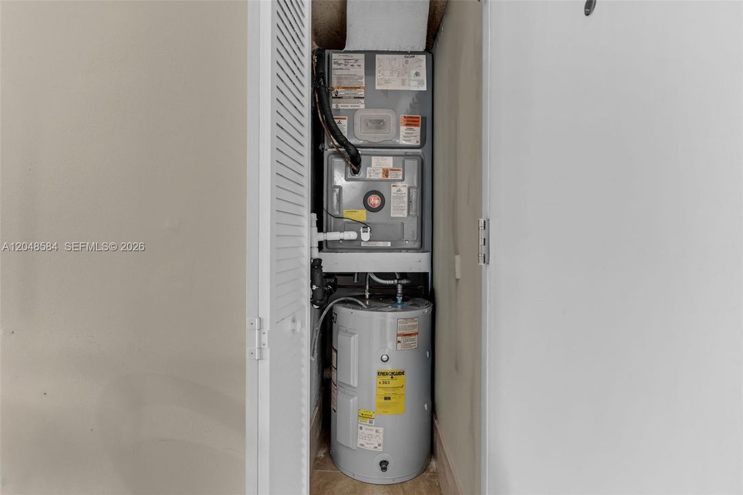 New AC and Water Heater