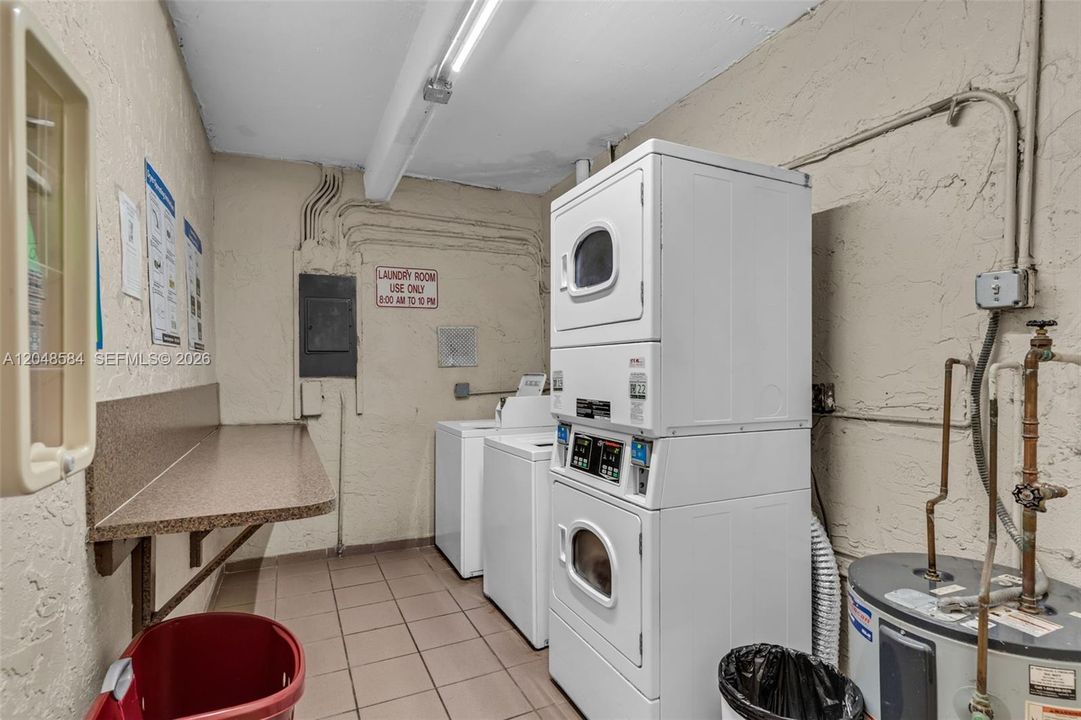 Laundry Facility on 2nd and 4th floor
