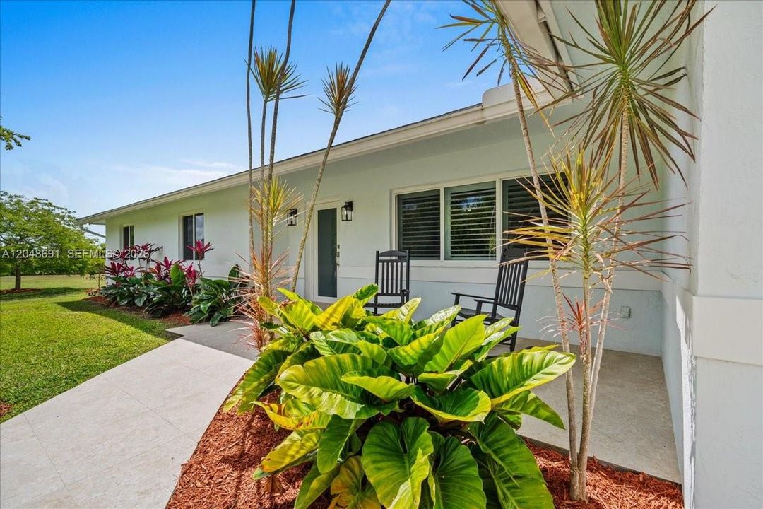 Covered Large Front Porch