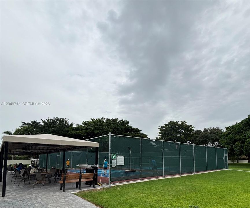 Pickle ball courts