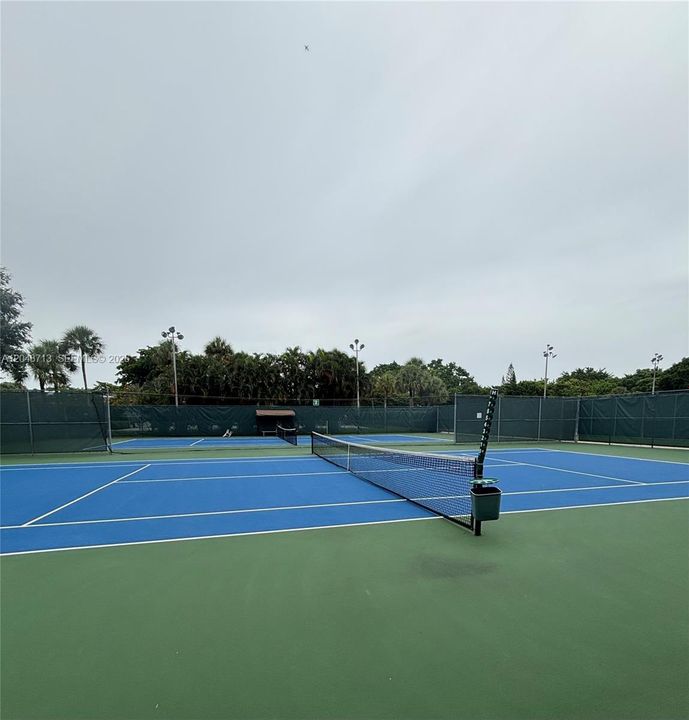 Tennis courts