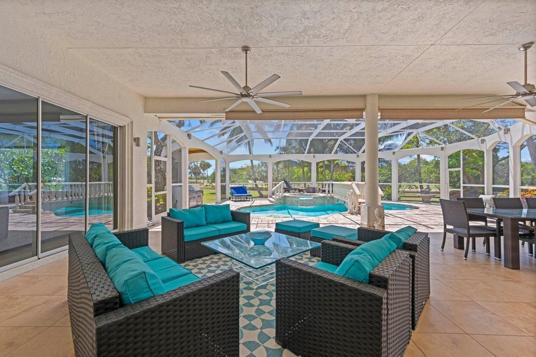 Huge patios