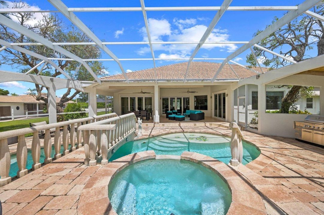 Hot tub and pool