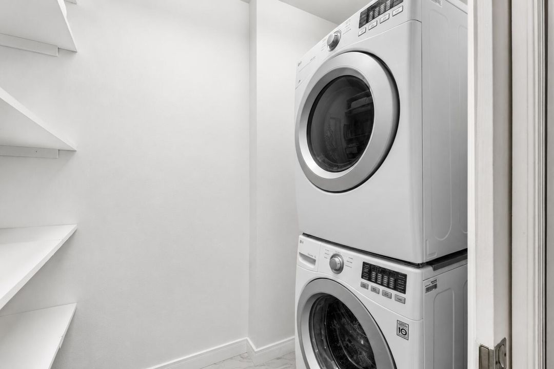 Laundry Room w/ Pantry Storage