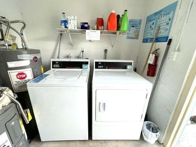 Shared washer and dryer