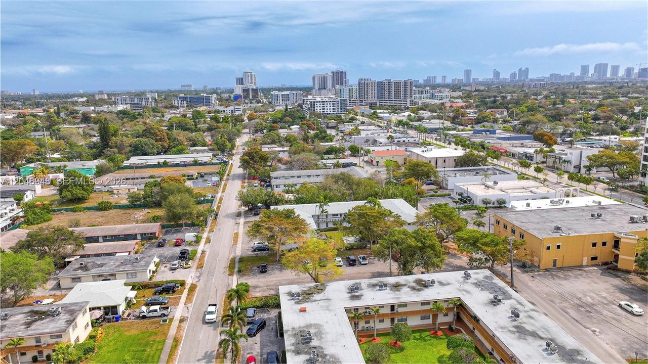 AS-IS EAST VIEW AERIAL