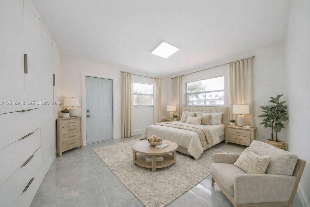 STAGED BEDROOM