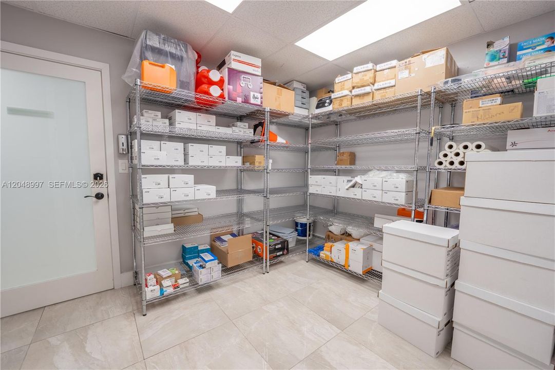 Storage/Medical Office