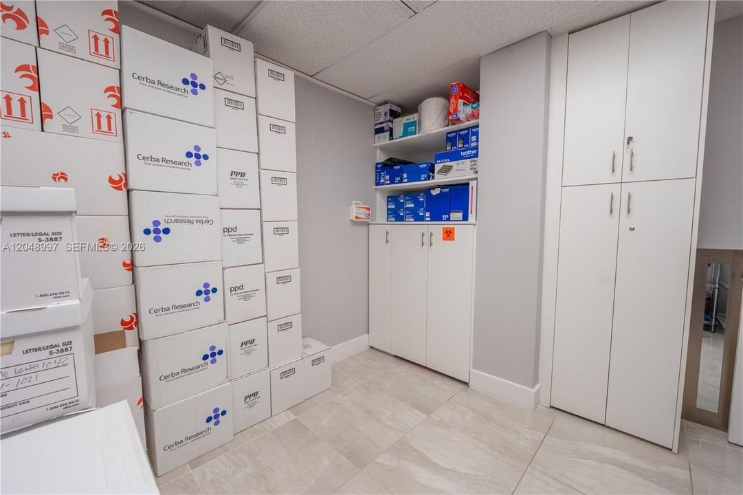 Storage/Medical Office