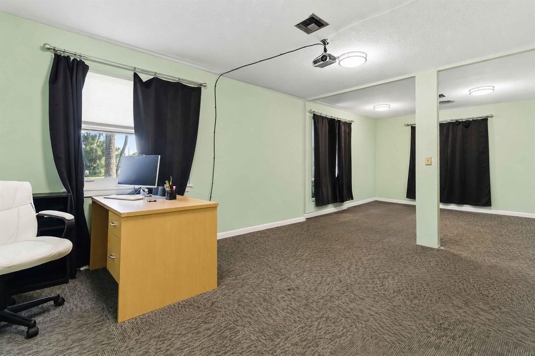 First floor classroom/office