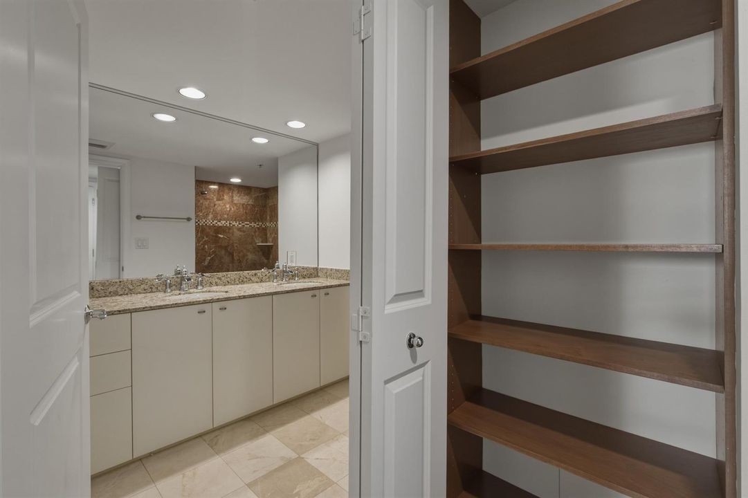 Primary Bathroom - Linen Closet