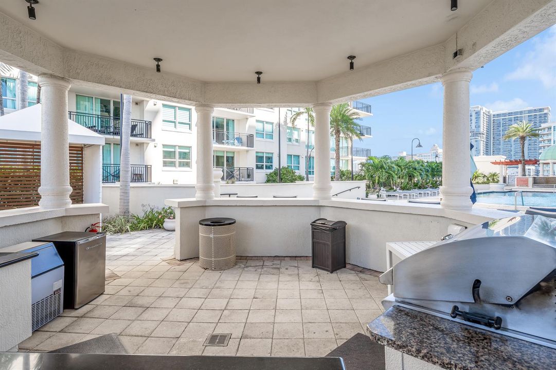 BBQ Area by Pool