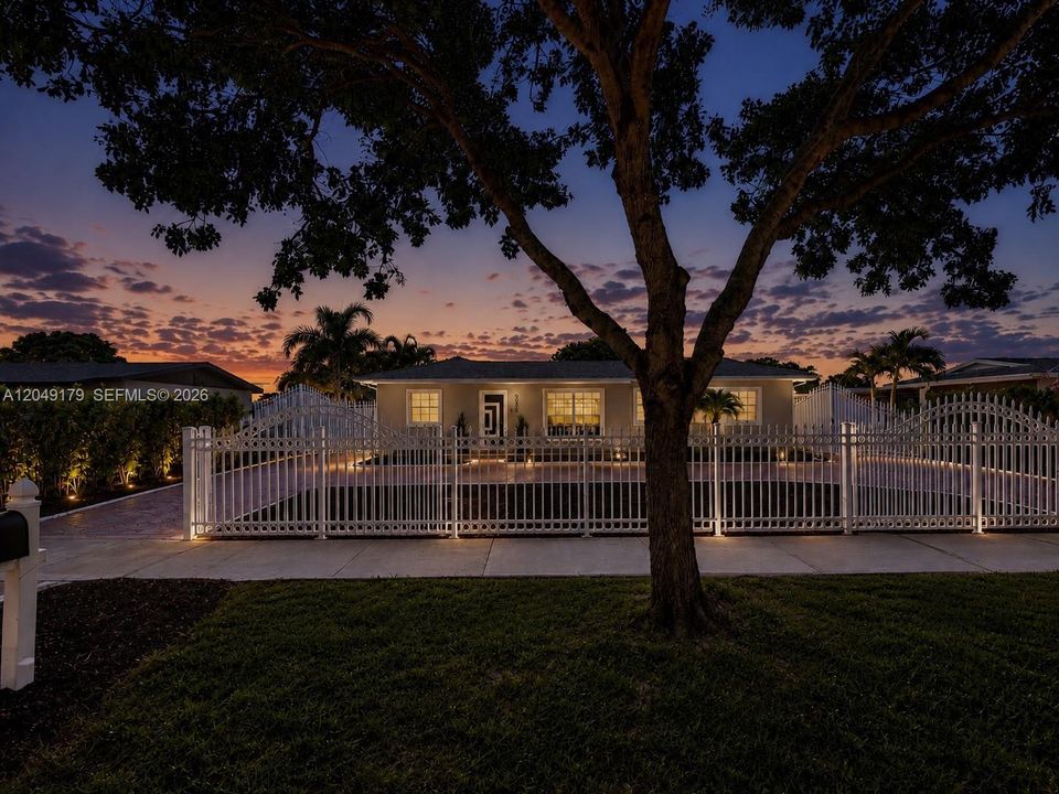 Designed for everyday convenience and entertaining, the expansive circular driveway provides parking for up to 7 vehicles with plenty of room for guests.