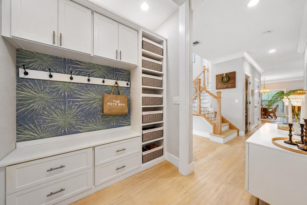 Mudroom in Front Bedroom