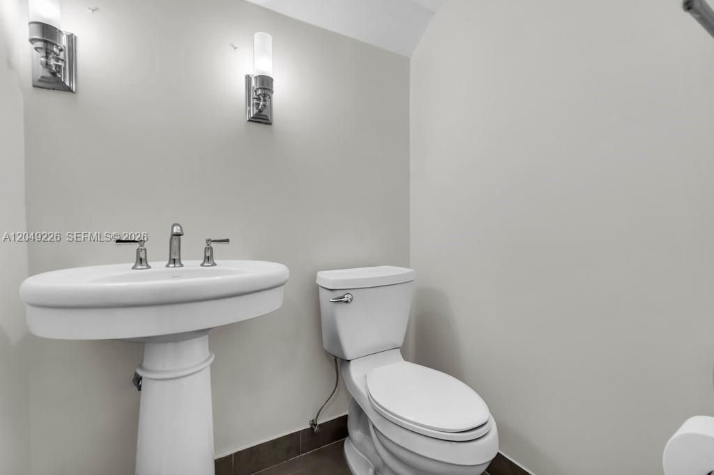 Powder room on ground floor