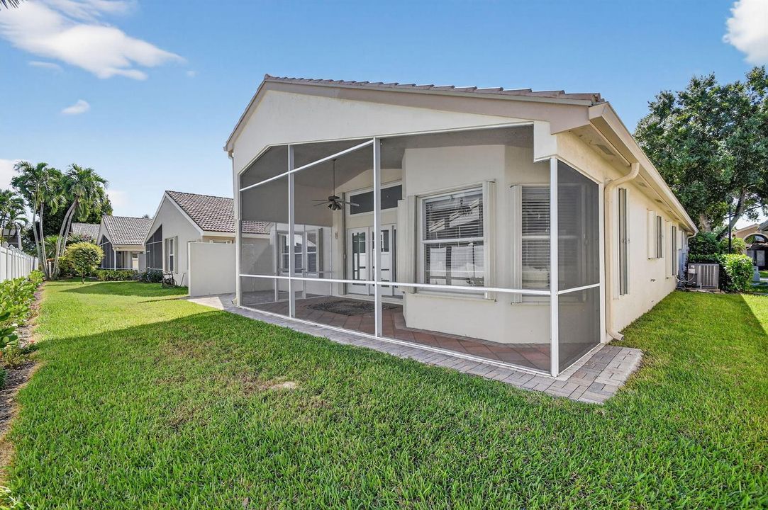 Rear of home