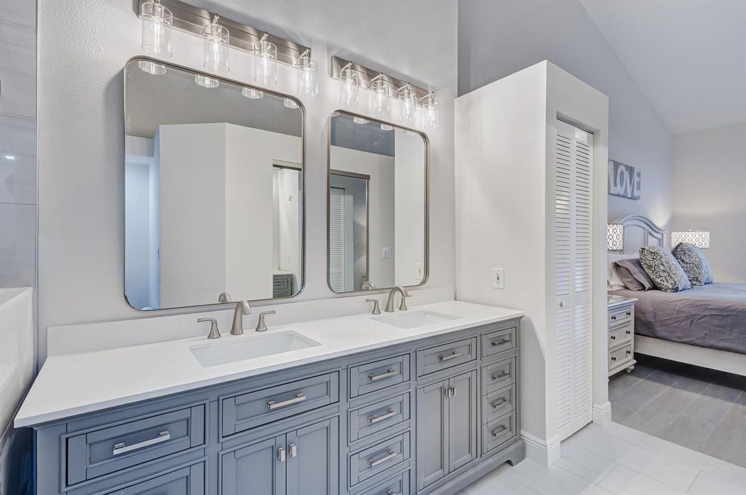Primary Bath Double Vanity