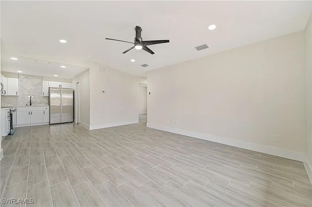 Living Room and Kitchen