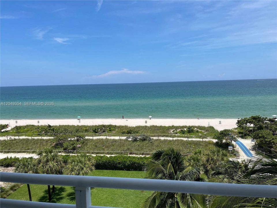 View from living and master bedroom
