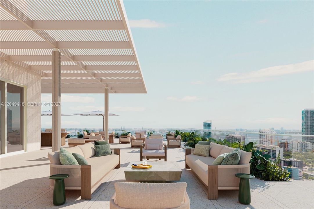 roof top lounge