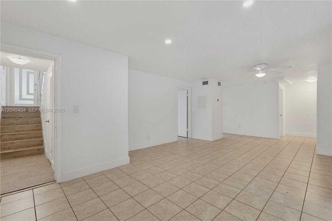 1st Floor living space