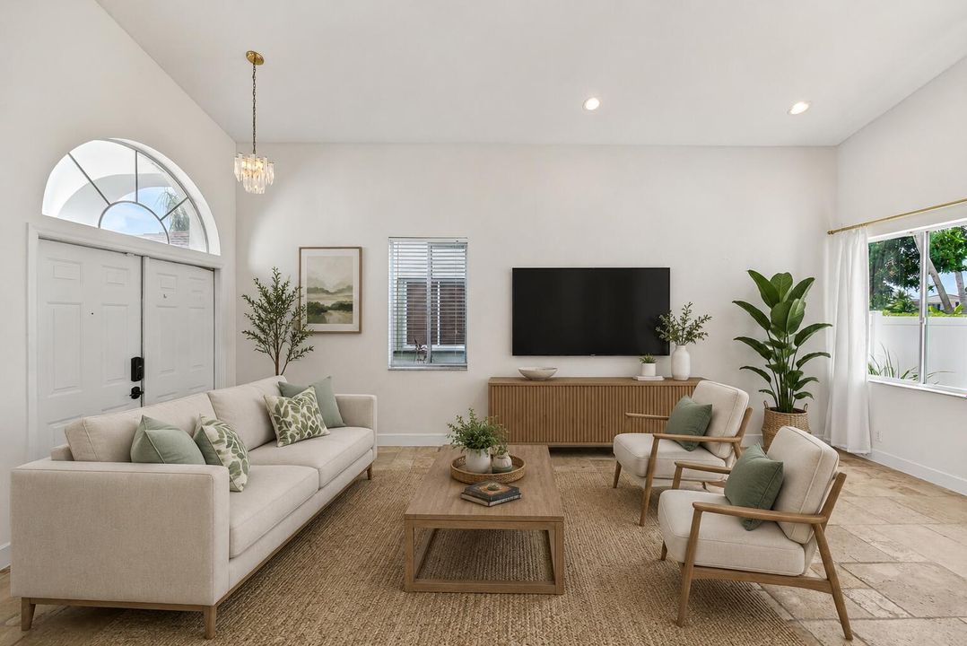 Living Room - Staged