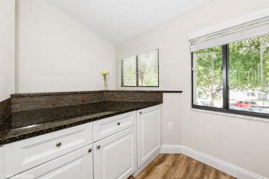 Kitchen opposite laundry