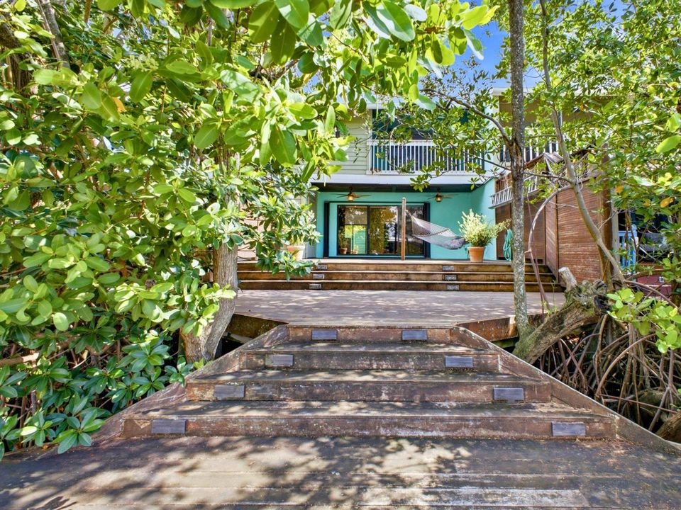 Dock to Covered Patio