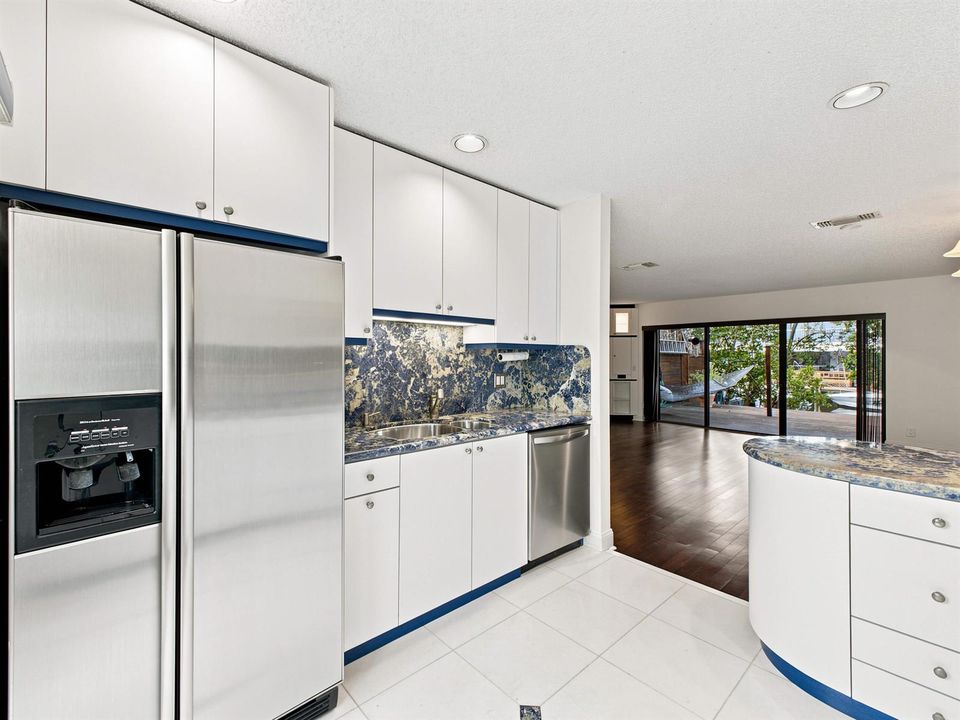 Kitchen to Family Dock
