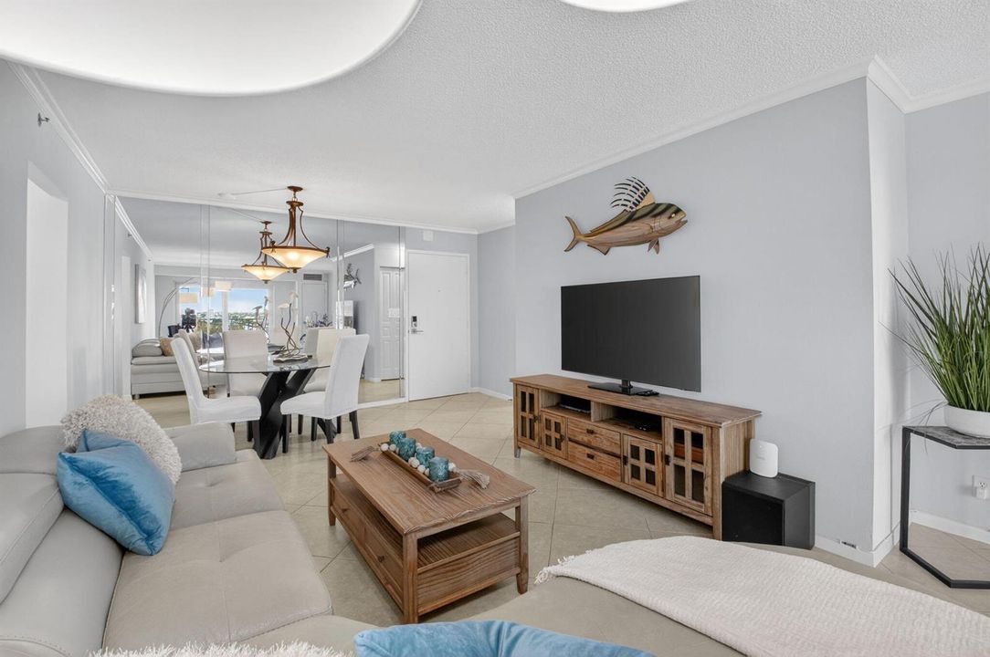 Living dining open concept