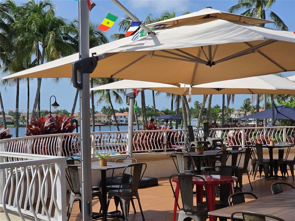 Kraft restaurant terrace