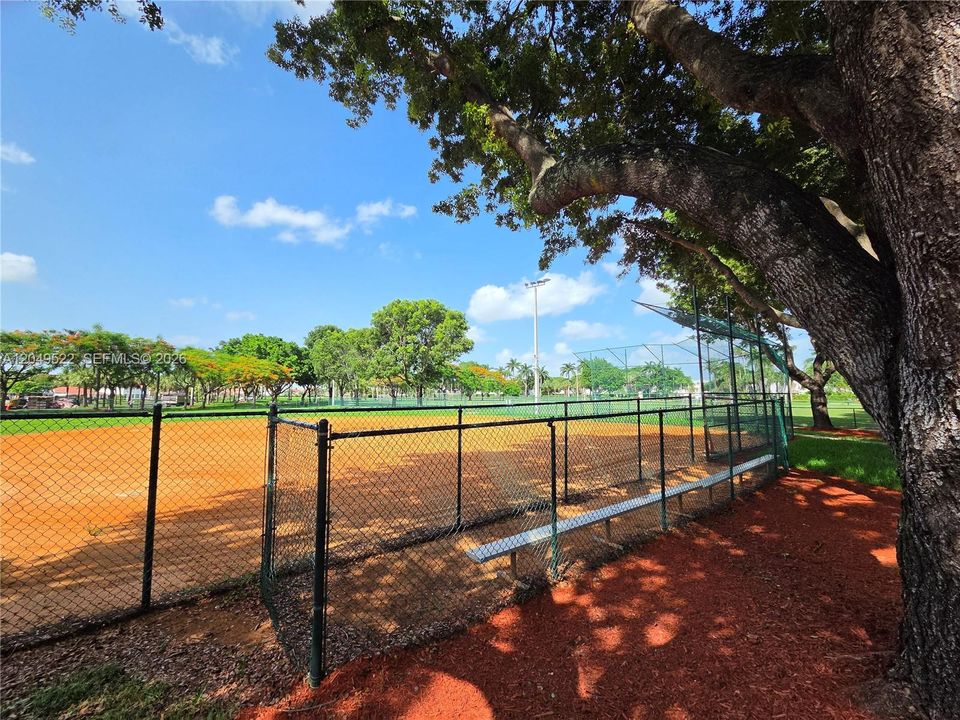 baseball field