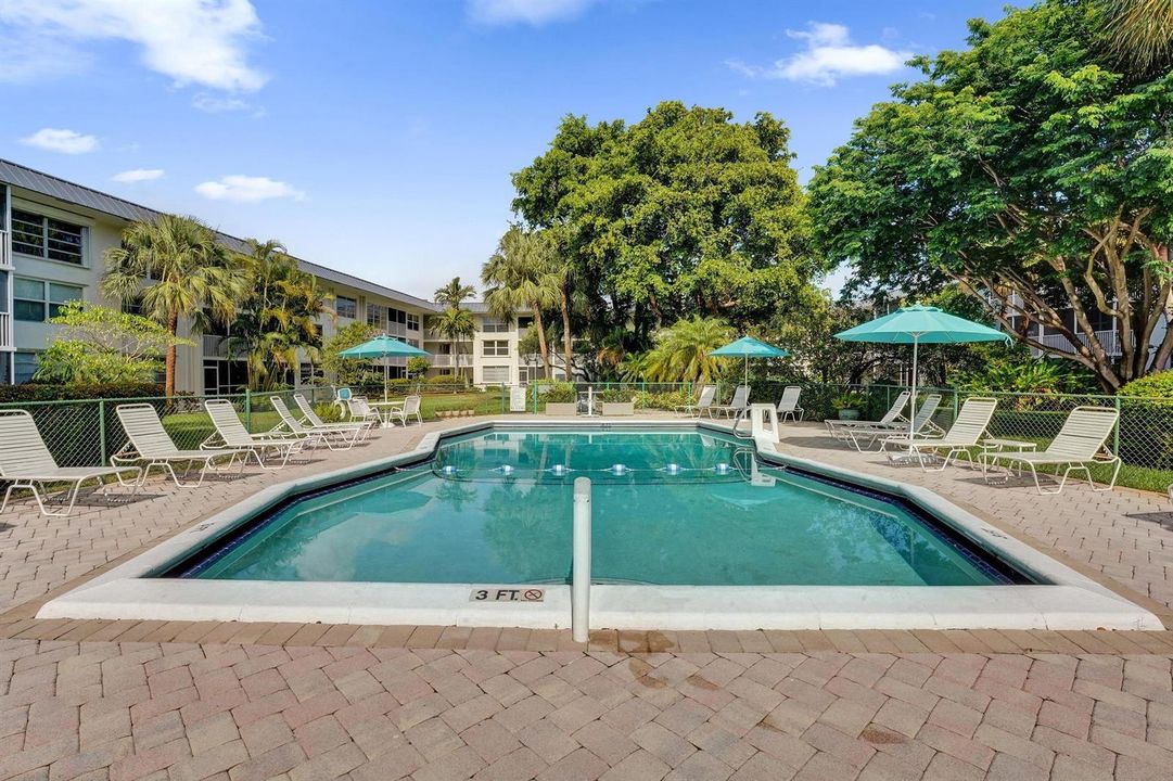 Heated pool