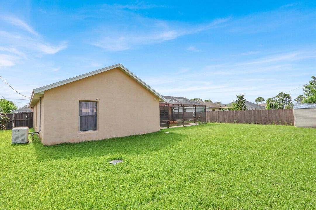 Spacious Backyard