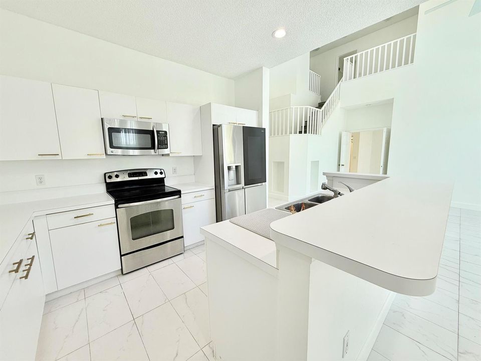Spacious kitchen