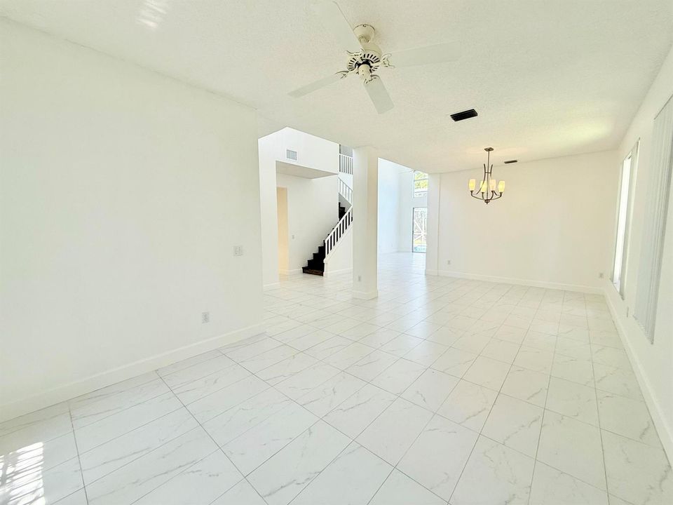 Formal Living room and dining room